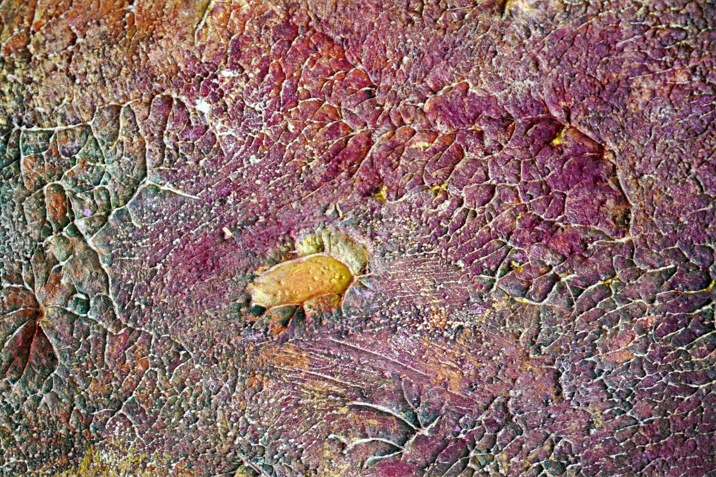Autumn, abstract painting from the Earth collection by Paula de Motta