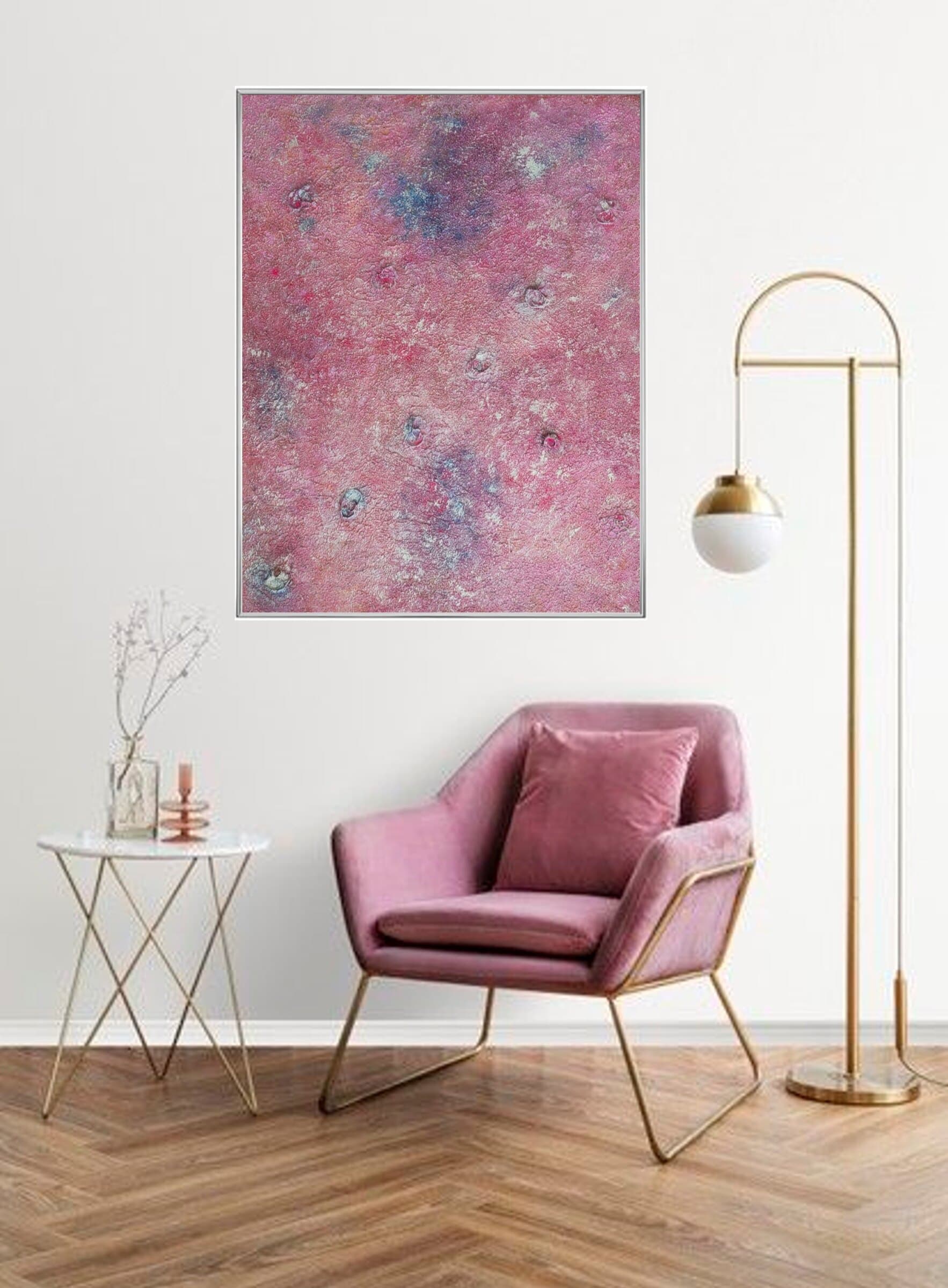 Pink Galaxy — In situ